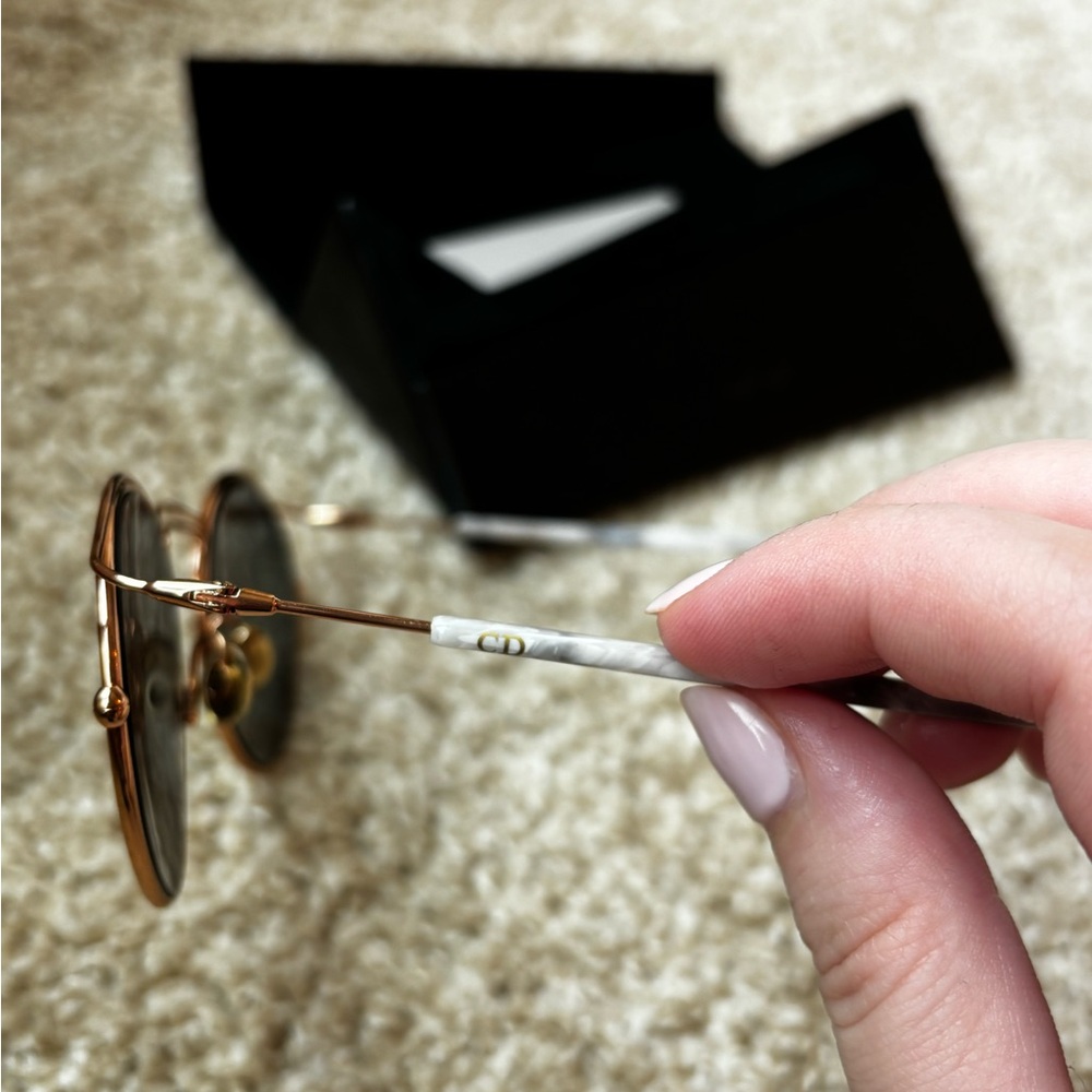 Dior Rose Gold Sunglasses - Picture 5 of 6
